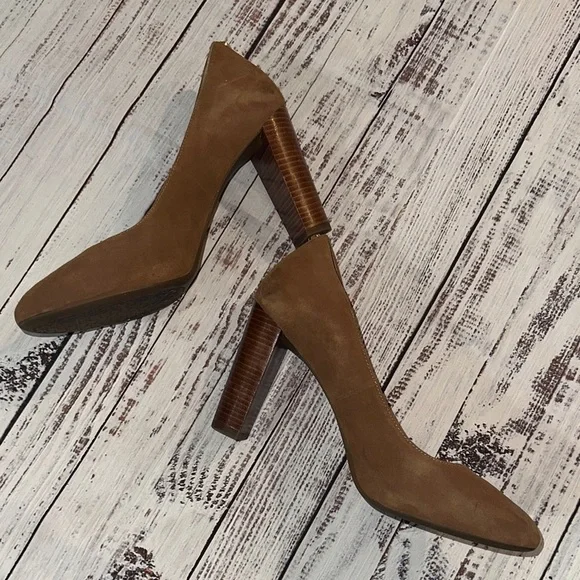 Michael Kors Susan Flex Pump Suede Sz. 7.5 - Picture 4 of 10